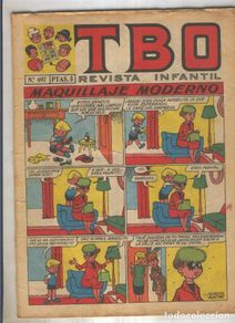 Comics: TBO numero 697: Maquillaje moderno (Salvador mestre), (numerado 1 en trasera) - Varios